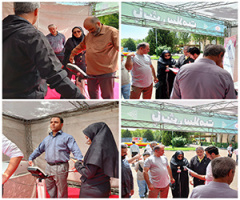 On the occasion of the Decade of Dignity, a health monitoring and body composition assessment program was held for the staff of the Islamic Culture and Communication Organization to promote their physical and mental health.