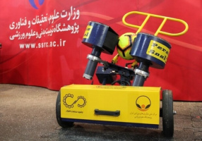 رونمایی دستگاه توپ شوت کن فوتبال توسط پژوهشگاه تربیت بدنی