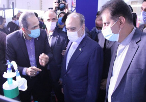 وزیر ورزش و جوانان با حضور درنوزدهمین نمایشگاه ورزش و تجهیزات ورزشی از غرفه پژوهشگاه تربیت بدنی بازدید کرد.